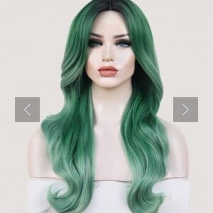 UNIWIGS Magical Mermaid Wig Green/Blue